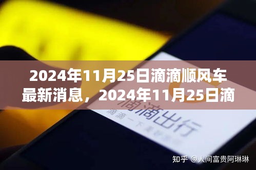 2024年11月25日滴滴順風車最新動態與消息