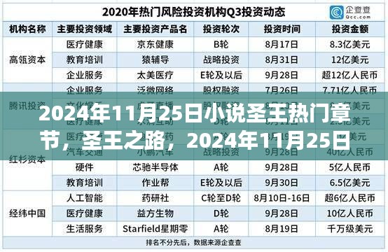 圣王之路,變化中的自我與智慧的綻放——2024年11月25日熱門章節預覽