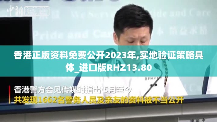 香港正版資料免費公開2023年,實地驗證策略具體_進口版RHZ13.80