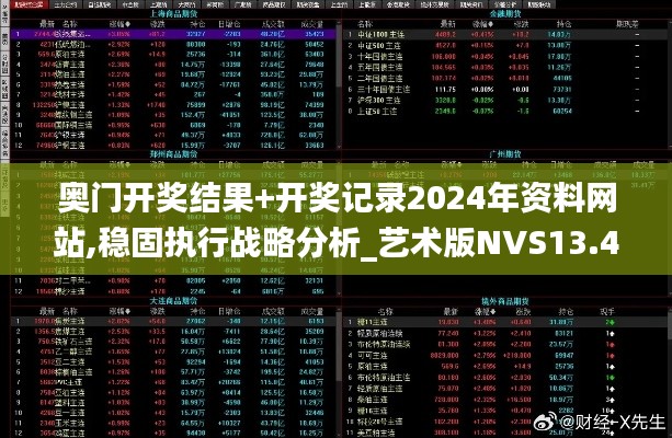 奧門開獎結果+開獎記錄2024年資料網站,穩(wěn)固執(zhí)行戰(zhàn)略分析_藝術版NVS13.46