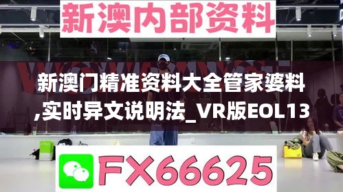 新澳門精準資料大全管家婆料,實時異文說明法_VR版EOL13.20