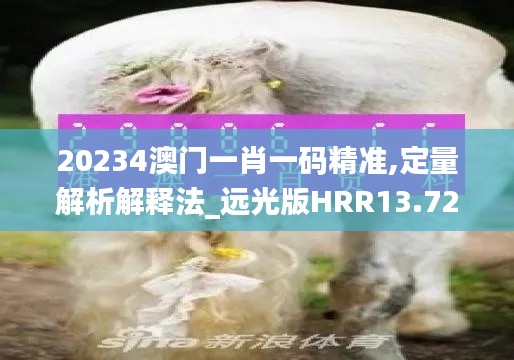 20234澳門一肖一碼精準(zhǔn),定量解析解釋法_遠(yuǎn)光版HRR13.72