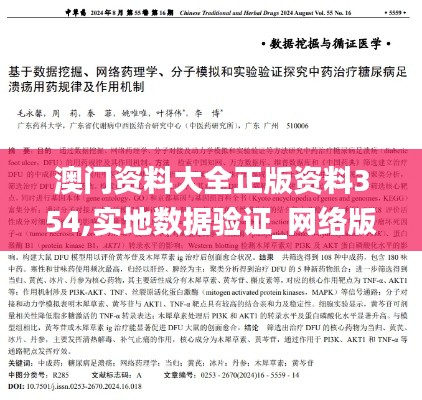 澳門資料大全正版資料354,實地數據驗證_網絡版NQG13.37