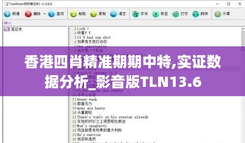 香港四肖精準期期中特,實證數據分析_影音版TLN13.6