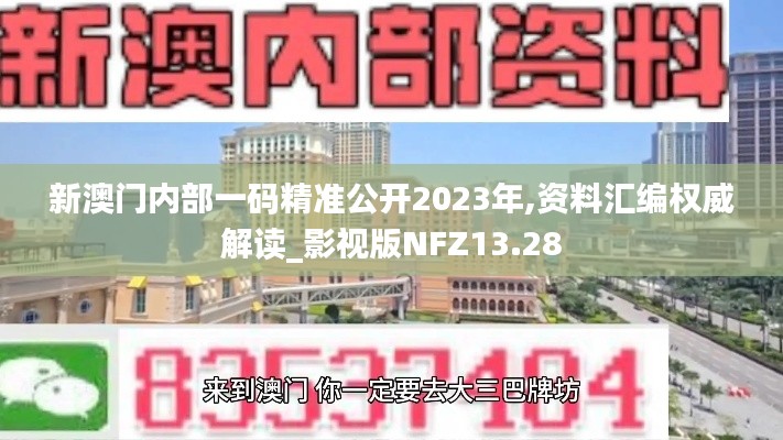 新澳門內部一碼精準公開2023年,資料匯編權威解讀_影視版NFZ13.28