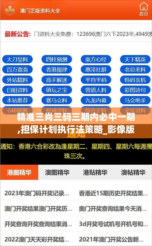 精準三肖三碼三期內必中一期,擔保計劃執(zhí)行法策略_影像版IOG13.99