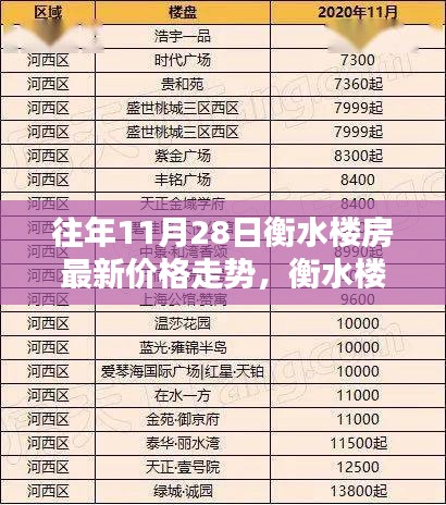 『往年11月28日衡水房價走勢揭秘,最新趨勢與購房策略詳解』