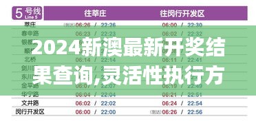 2024新澳最新開獎結果查詢,靈活性執行方案_奢華版QLZ30.651