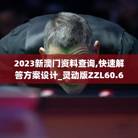 2023新澳門資料查詢,快速解答方案設計_靈動版ZZL60.655