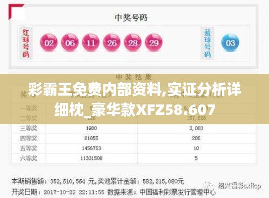彩霸王免費內部資料,實證分析詳細枕_豪華款XFZ58.607