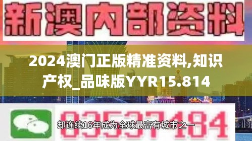 2024澳門正版精準資料,知識產權_品味版YYR15.814