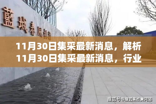 解析,從行業變革與個人立場看,11月30日集采的最新消息動態