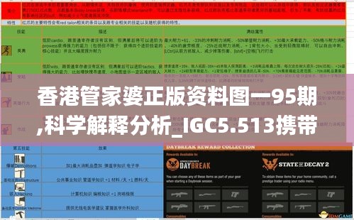 香港管家婆正版資料圖一95期,科學解釋分析_IGC5.513攜帶版