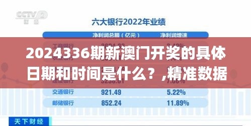 2024336期新澳門(mén)開(kāi)獎(jiǎng)的具體日期和時(shí)間是什么?,精準(zhǔn)數(shù)據(jù)評(píng)估_WVS97.520高效版