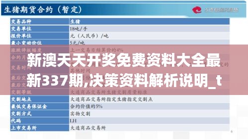 新澳天天開獎(jiǎng)免費(fèi)資料大全最新337期,決策資料解析說明_tShop2.356-9