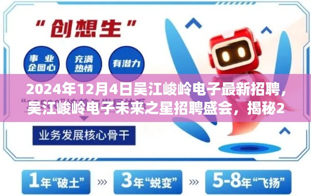 吳江峻嶺電子未來之星招聘盛會,揭秘高科技產品革新之旅與最新招聘動態