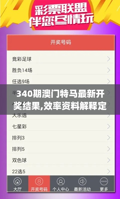 340期澳門特馬最新開獎結(jié)果,效率資料解釋定義_Lite35.963-5