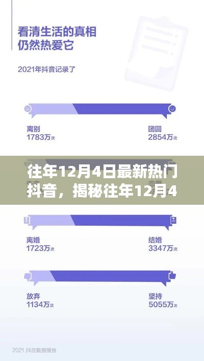 揭秘往年12月4日抖音熱門趨勢(shì)，三大要點(diǎn)深度解析，熱門抖音盤點(diǎn)！