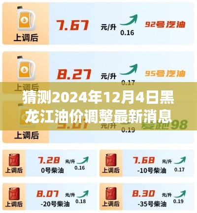 黑龍江油價智能預測系統揭秘,科技領航油價新時代,預測未來油價調整最新消息(猜測時間,2024年12月4日)