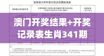 澳門開獎結果+開獎記錄表生肖341期,全面設計執行方案_標準版4.768