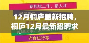 桐廬12月招聘求職全攻略,教你如何成功應聘最新崗位