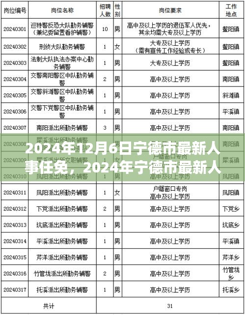 2024年寧德市人事任免信息解讀與操作指南,初學者與進階用戶必讀