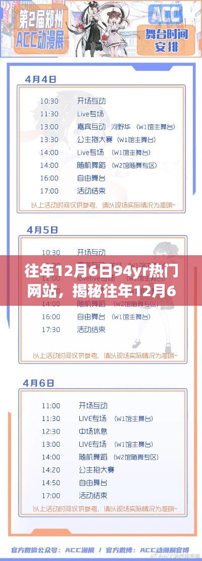 揭秘往年12月6日熱門網站94yr三大看點回顧,三大看點一網打盡!