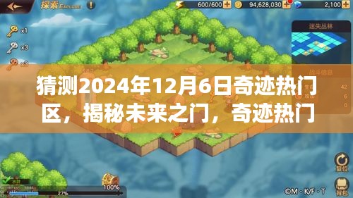 揭秘未來之門,奇跡熱門區科技新品重磅亮相,預測2024年12月6日熱門區域揭曉