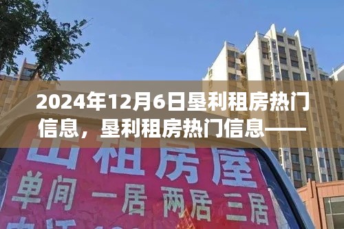 墾利租房市場揭秘,2024年12月6日租賃市場新動態(tài)熱門信息匯總