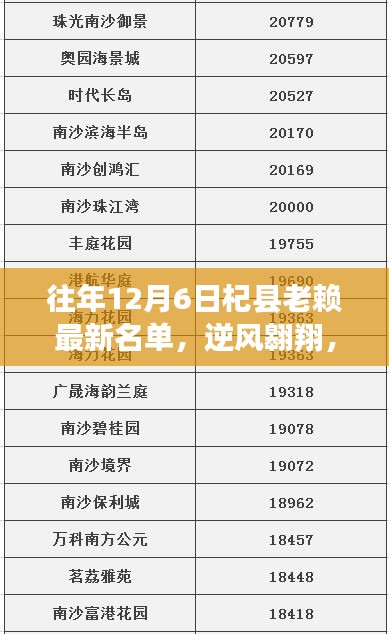 逆風(fēng)翱翔,從杞縣老賴名單看變化的力量——最新歷年名單解析