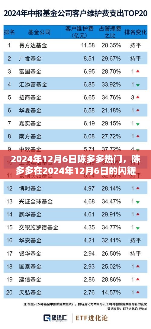 陳多多閃耀時刻,揭秘其在2024年12月6日的背后故事與熱門之路