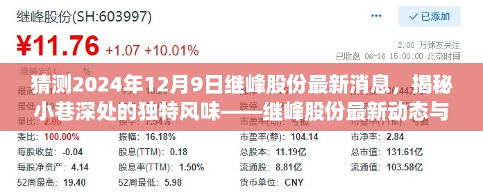 揭秘繼峰股份最新動態與特色小店奇遇,2024年12月9日最新消息及獨特風味探索