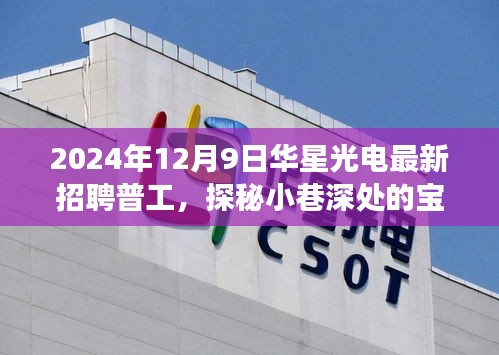華星光電普工招聘背后的故事,探秘寶藏小巷的深度之旅,2024年最新普工招募啟動!