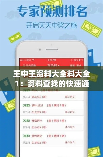 王中王資料大全料大全1:資料查找的快速通道