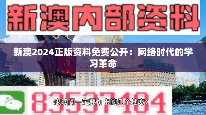 新澳2024正版資料免費(fèi)公開:網(wǎng)絡(luò)時(shí)代的學(xué)習(xí)革命