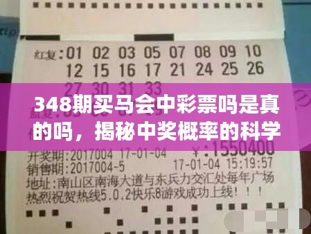 348期買馬會中彩票嗎是真的嗎,揭秘中獎概率的科學依據