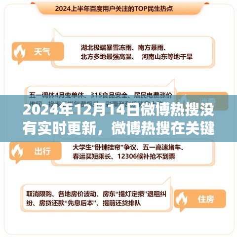 2024年12月14日微博熱搜缺失實時更新,深入評測分析