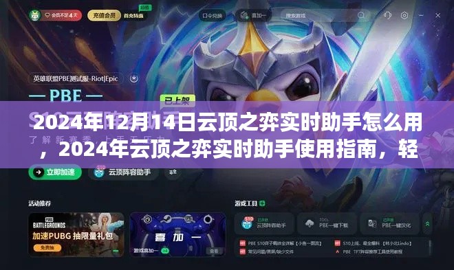 2024年云頂之弈實時助手使用指南,策略制勝,輕松上分