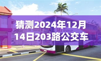探尋未來美景，啟程心靈之旅，公交203路帶你共舞自然之間——預測2024年12月14日實時路線體驗報告