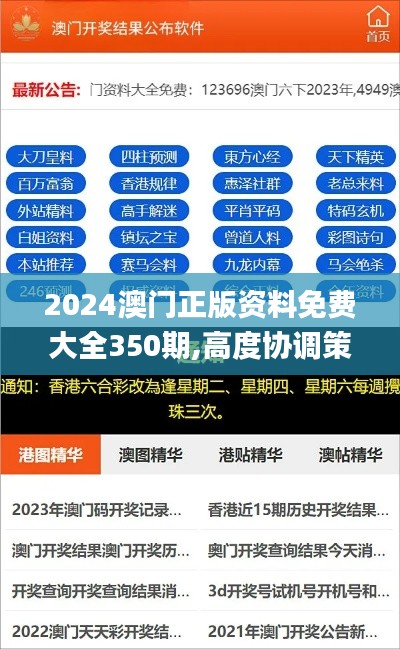 2024澳門正版資料免費大全350期,高度協(xié)調(diào)策略執(zhí)行_tShop2.821