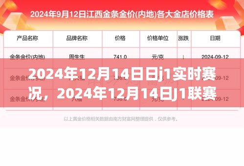 2024年12月14日J1聯賽實時賽況深度解析與某某觀點探討