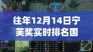 往年12月14日寧芙獎見證國際學(xué)習(xí)力量的逆襲,實時排名背后的勵志故事