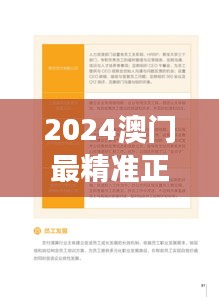 2024澳門最精準正版免費大全:健康與社會責任行業報告