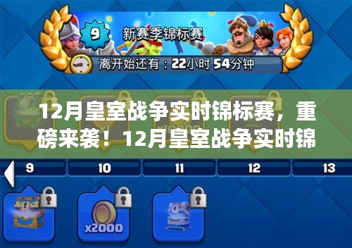 12月皇室戰爭實時錦標賽,戰火重燃,新星崛起!