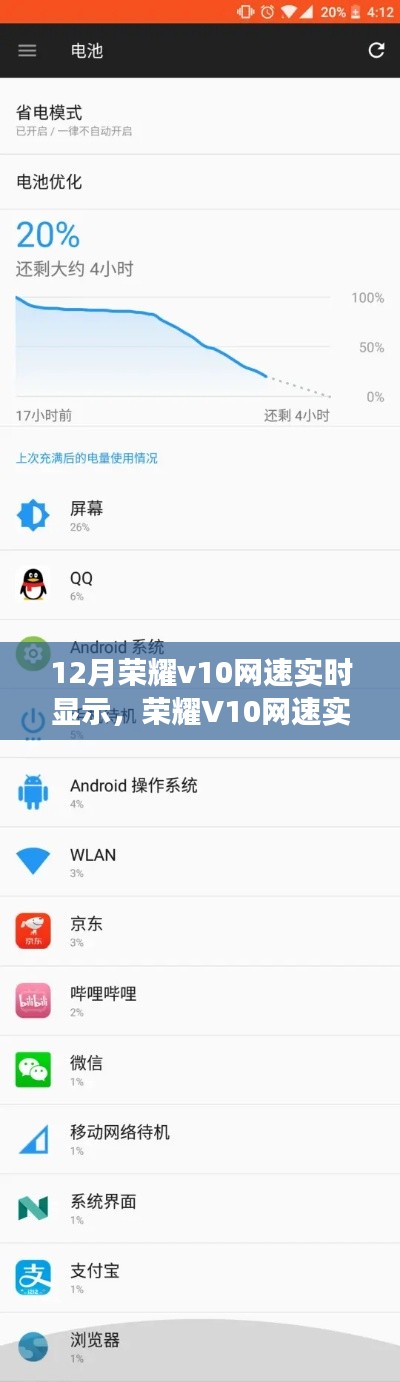 榮耀V10網速實時顯示功能詳解與監測優化指南