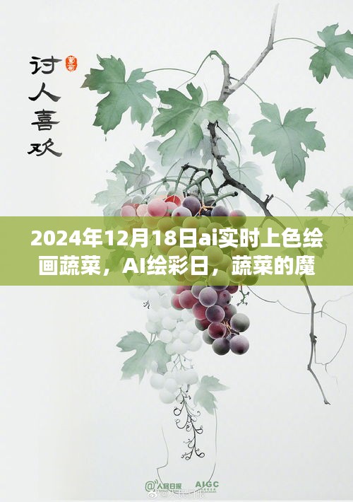 AI繪彩日，蔬菜的魔法變色之旅，實(shí)時(shí)上色繪畫體驗(yàn)