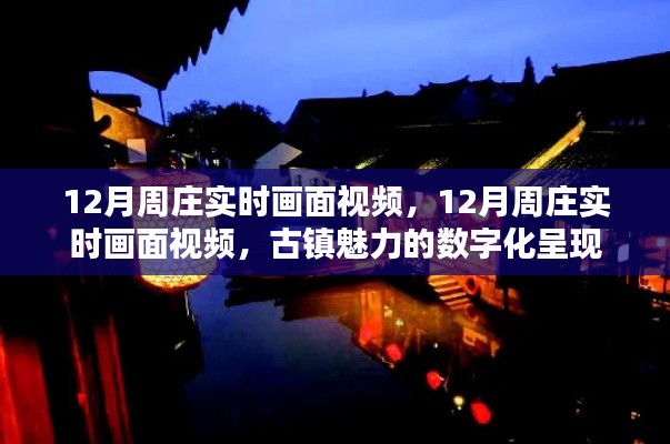 數(shù)字化呈現(xiàn)周莊古鎮(zhèn)的冬季魅力實時畫面視頻