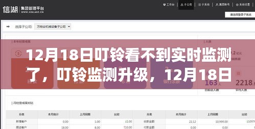 叮鈴監測升級,全新體驗下的實時監測變革,12月18日重磅更新