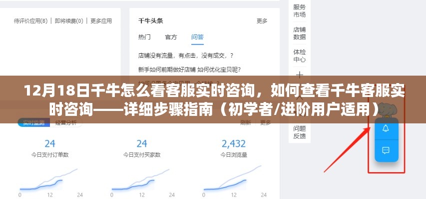 千牛客服實時咨詢查看指南,初學者與進階用戶的詳細步驟