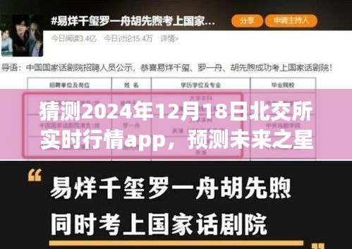 北交所實時行情app 2024年展望評測,預測未來之星